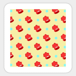 Chicken hat Sticker